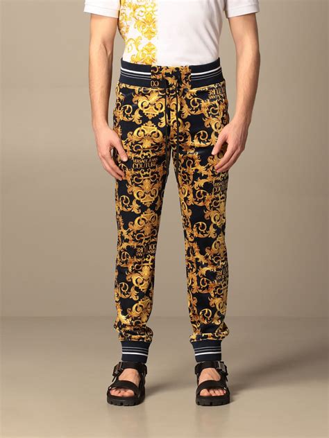 pantalon versace|versace pants men's.